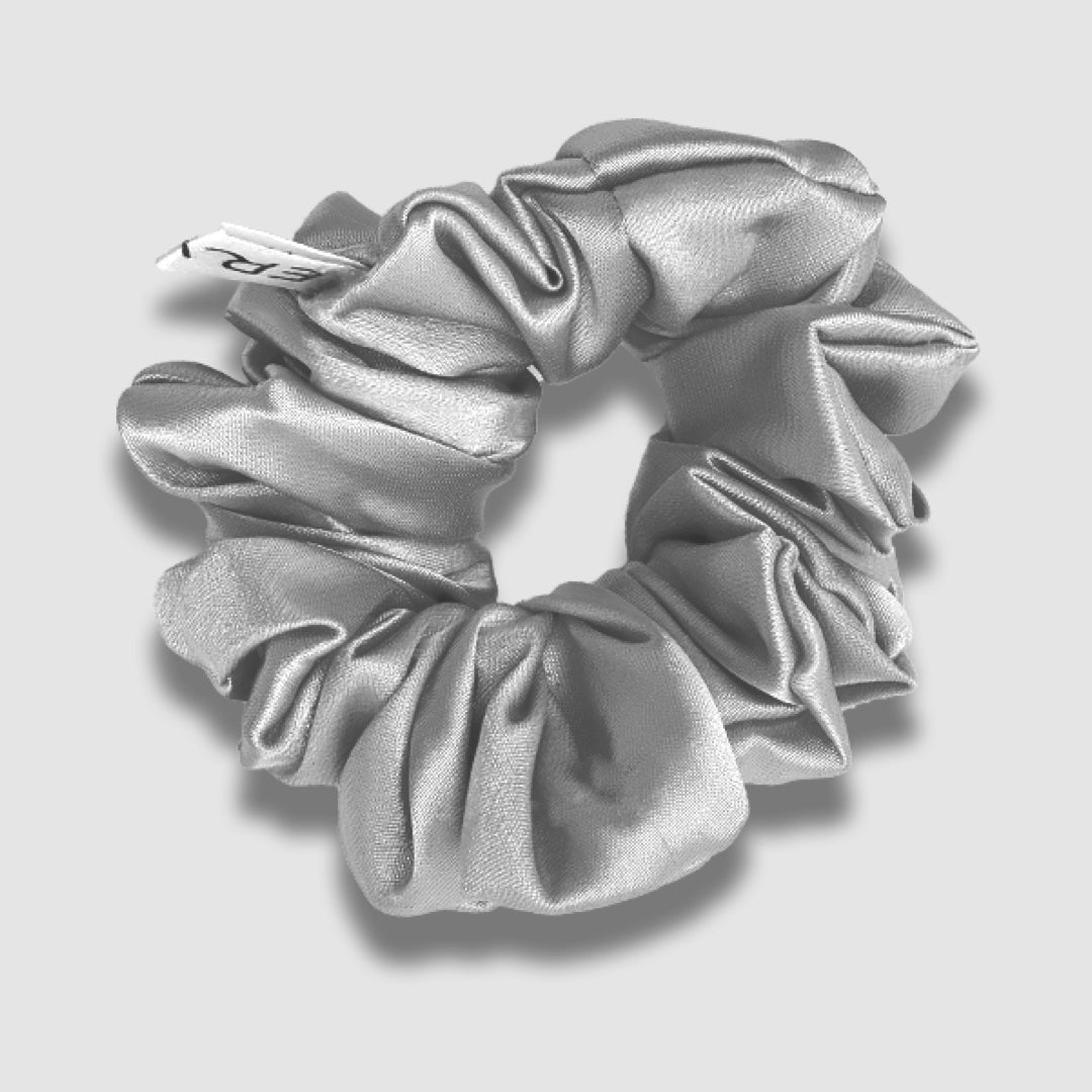 Chouchou en satin blanc - Eryam