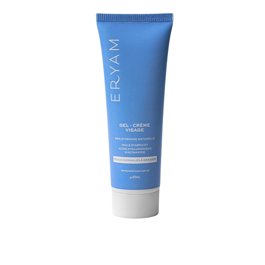 Gel-Crème Visage Hydratation Intense - Abricot, Acide Hyaluronique & Niacinamide