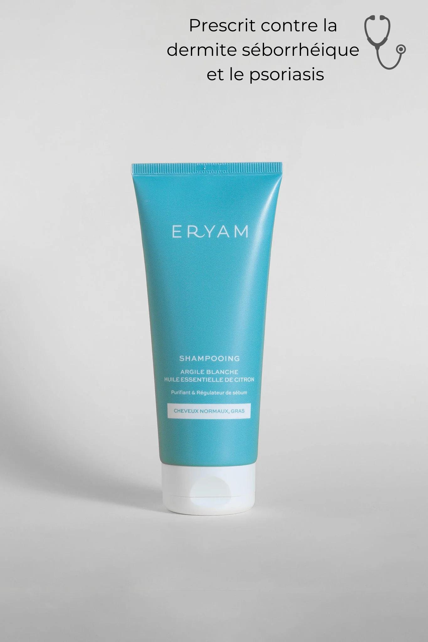 Shampooing Sans Sulfates Argile Blanche & Huile Essentielle de Citron