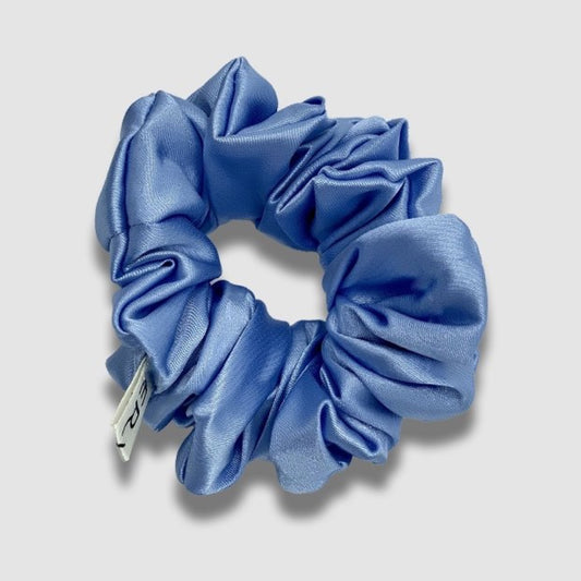 Chouchou en satin bleu - Eryam